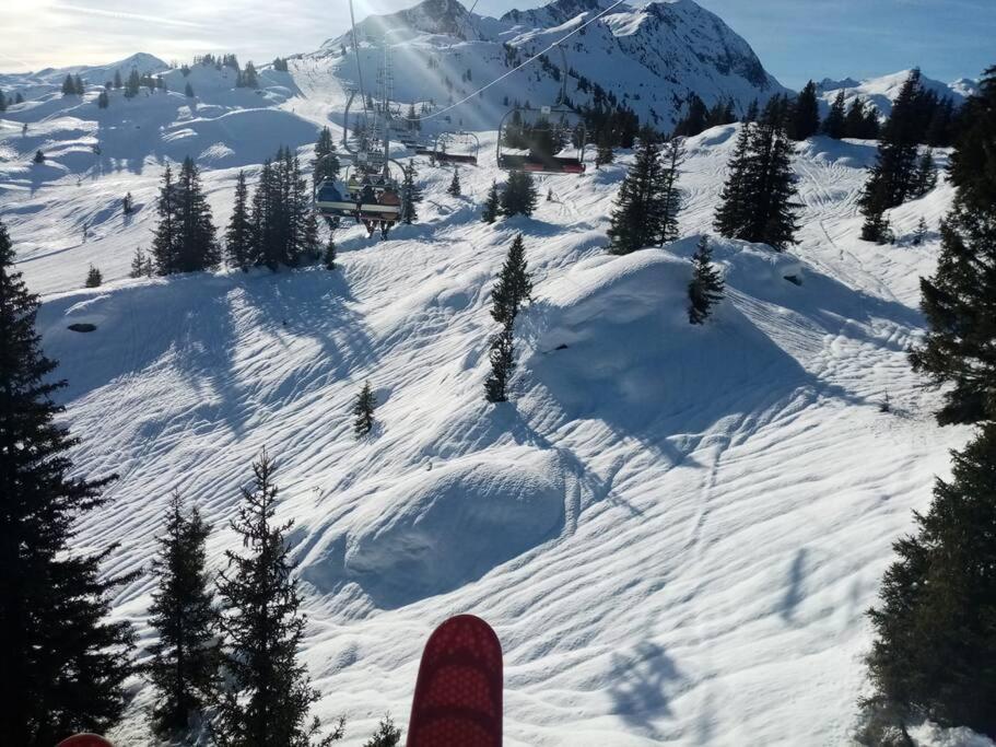 L'Appartement Les Bossons En Lisiere De Foret Dans Le Chalet Genepi Arêches Eksteriør bilde