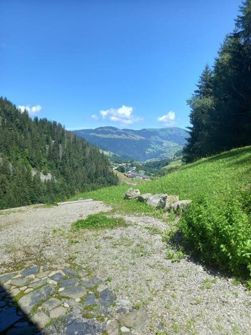 L'Appartement Les Bossons En Lisiere De Foret Dans Le Chalet Genepi Arêches Eksteriør bilde